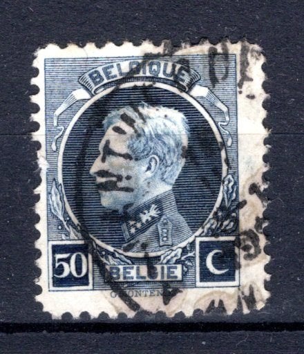 187 gestempeld 1921 - Koning Albert 1, Verzenden, Gestempeld, Gestempeld
