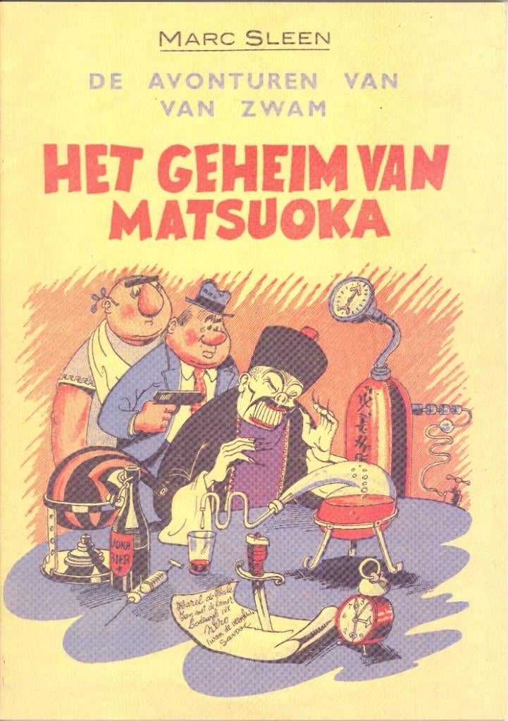 Het geheim van Matsuoka (krantenbijlage 2003 en 2007)., Boeken, Meerdere stripboeken, Ophalen of Verzenden, Gelezen, Marc Sleen