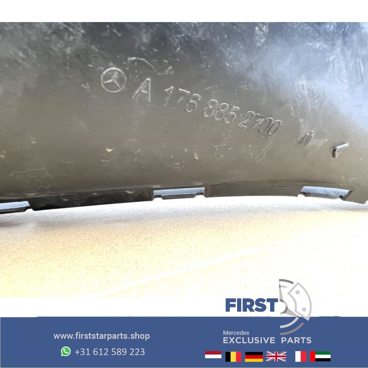 W176 A KLASSE W117 CLA FACELIFT AMG BUMPER ROOSTER VOORBUMPE, Utilisé, -, -, Enlèvement ou Envoi