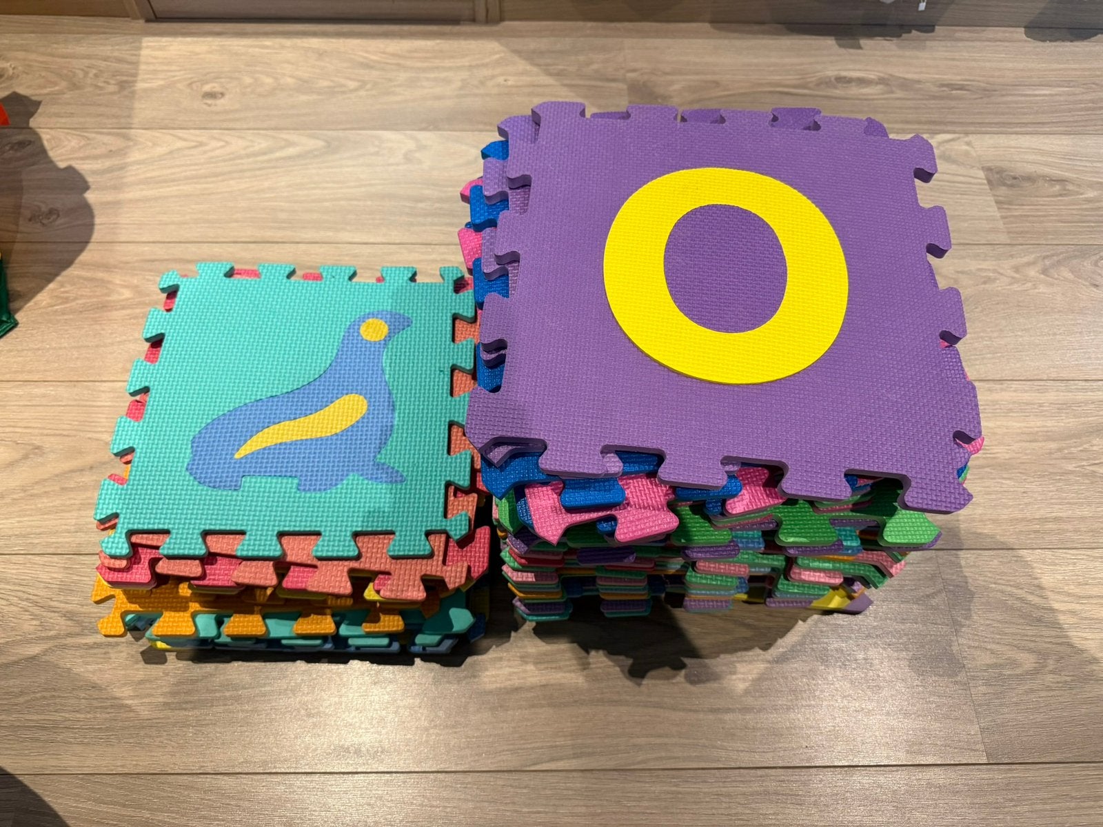 Puzzeltegels - Puzzelmatten, Ophalen, Zo goed als nieuw