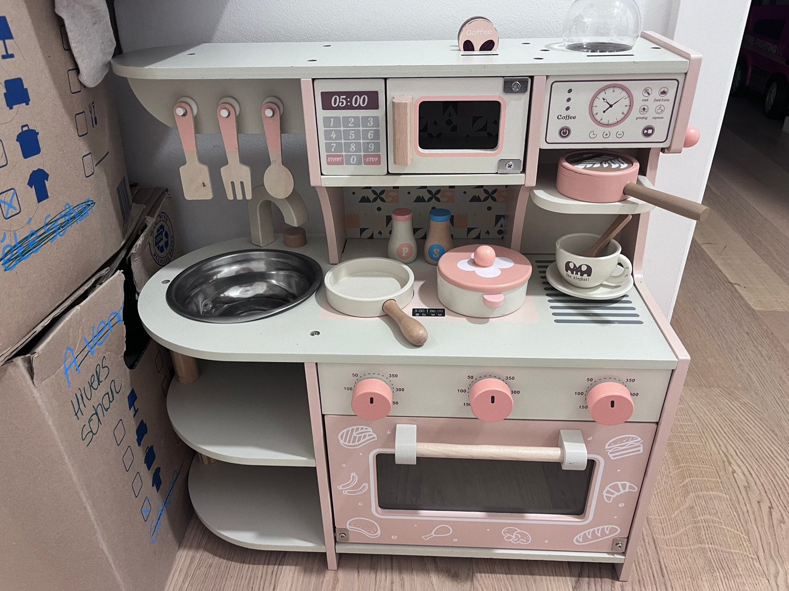 Cuisine en bois, Enlèvement, Comme neuf, Bois