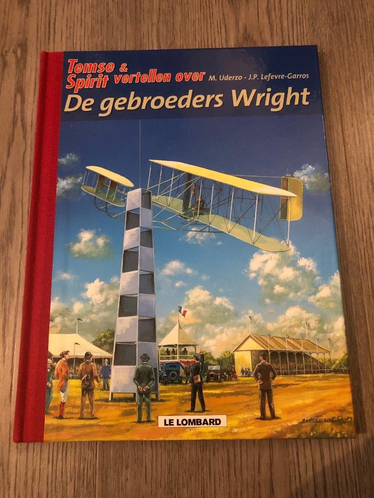 De gebroeders wright - hardcover - genummerd - temse, Verzamelen, Luchtvaart en Vliegtuigspotten, Ophalen of Verzenden