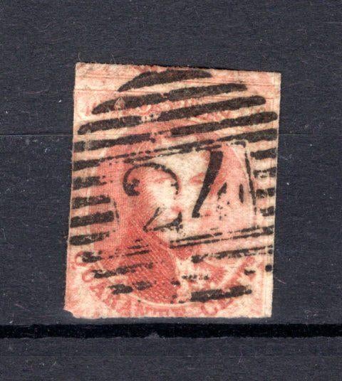(B) 12 gestempeld 1861 - Langwerpig medaillon - 3, Postzegels en Munten, Ophalen of Verzenden, Gestempeld, Gestempeld