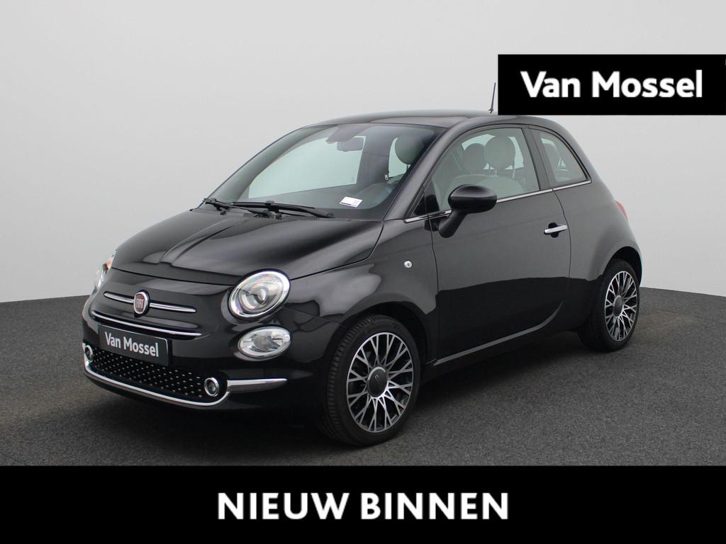 Fiat 500 1.0 Hybrid 70 Club Edizione, Auto's, Voorwielaandrijving, 4 zetels, Zwart, Bedrijf