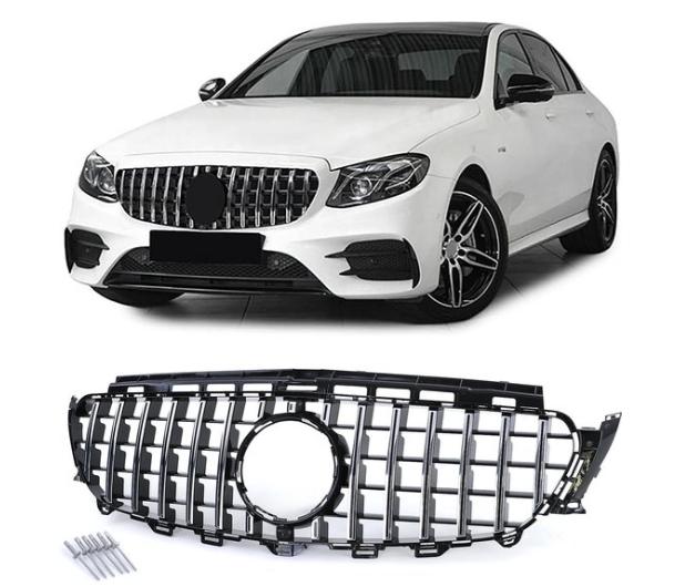 Mercedes E klasse W213 AMG grill chrome, NIEUW in doos, Neuf, Pare-chocs, Mercedes-Benz, Enlèvement