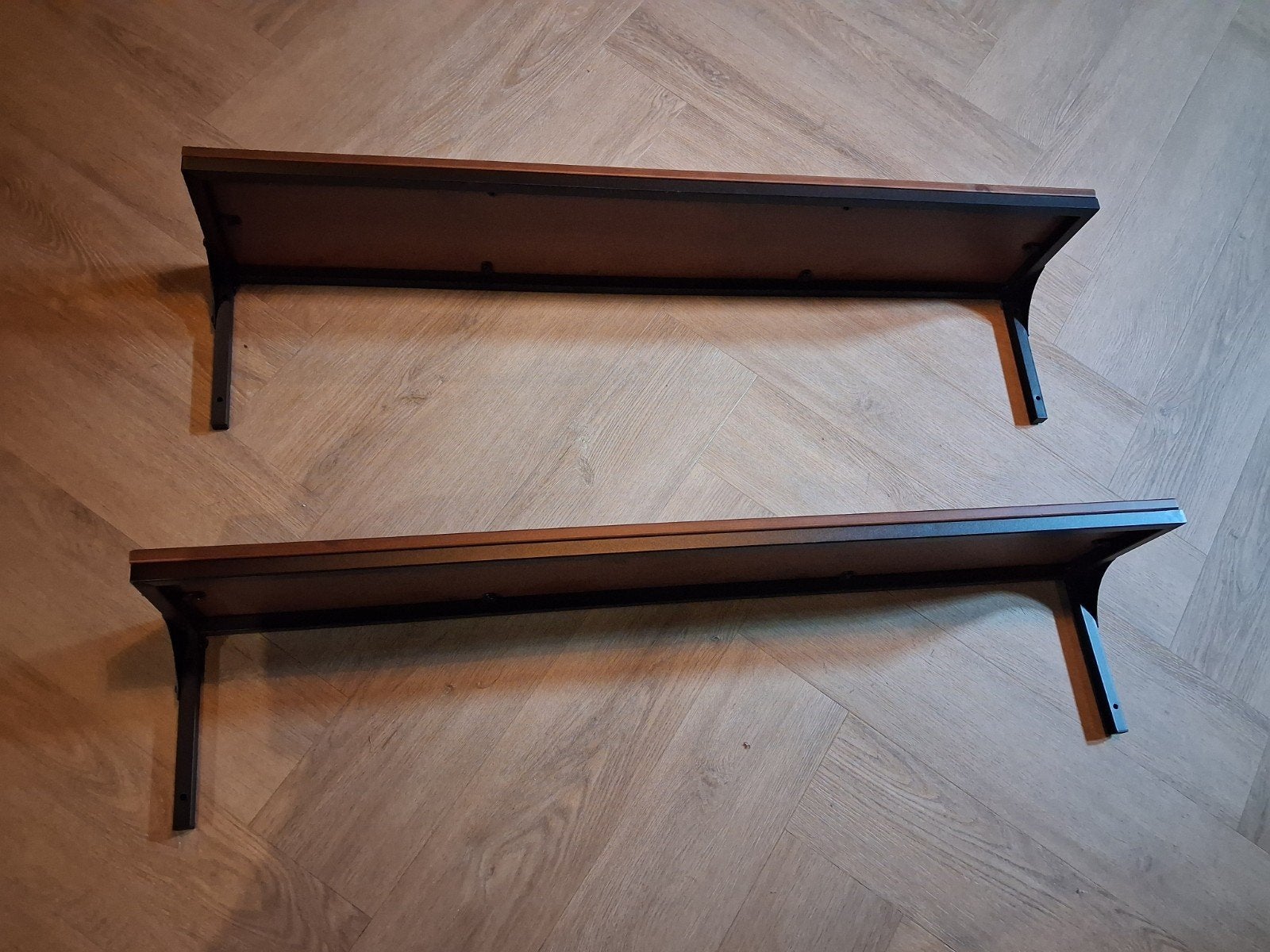 Wandplanken ikea fjallbo, Ophalen
