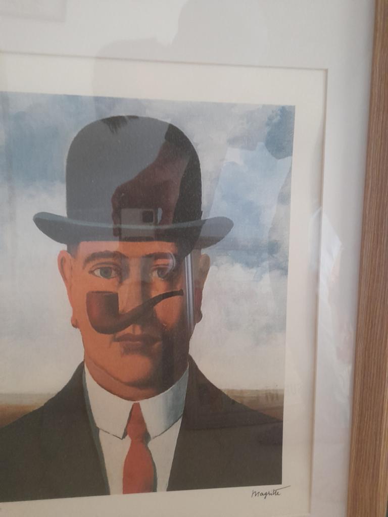 Litho Magritte, Antiek en Kunst, Ophalen