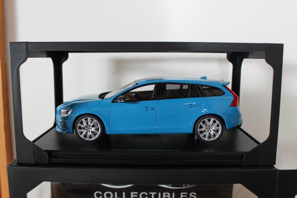 Volvo V60 Polestar Rebel Blue 1:18, Ophalen of Verzenden, Nieuw, Auto, Overige merken