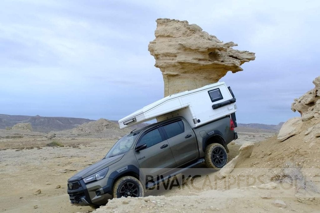 Nieuw! pick-up Afzetunit - camperunit EARTHCAMP Bivakcampers, Caravanes & Camping, Camping-car Accessoires, Neuf, Enlèvement