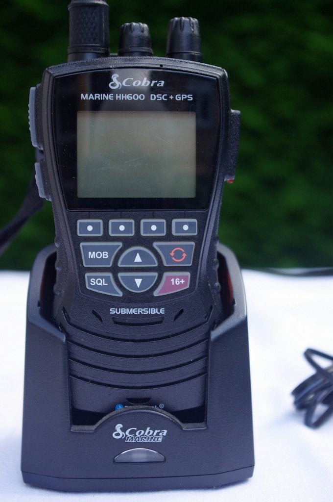 DSC-VHF marine Radio, Ophalen, Zo goed als nieuw