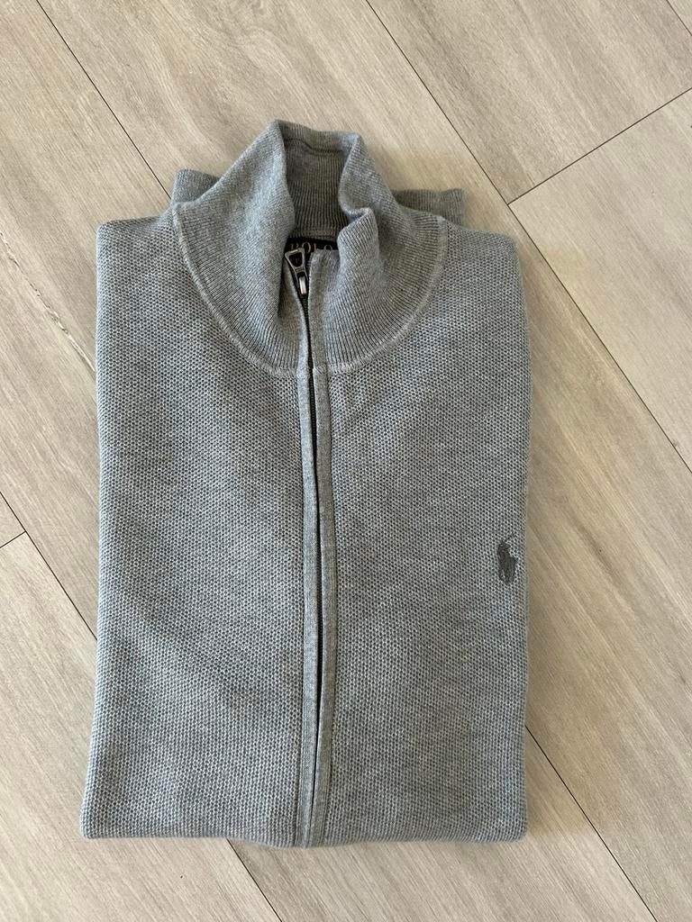 Ralph lauren -grijs-xl, Ophalen, Zo goed als nieuw, Maat 56/58 (XL), Grijs
