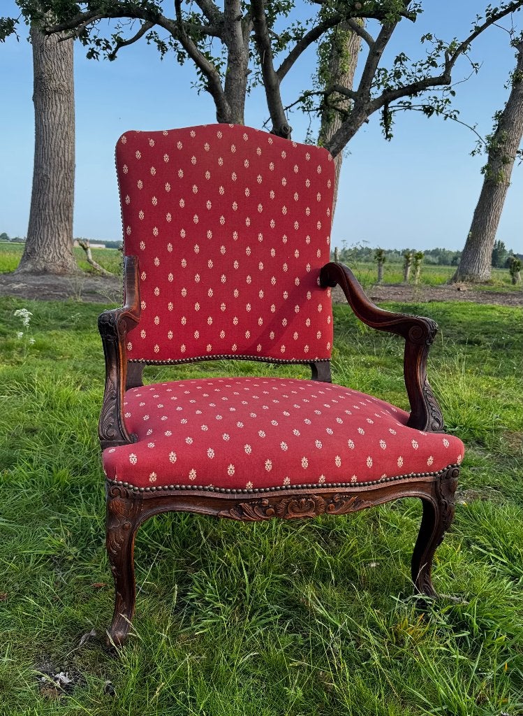 FAUTEUIL (onderdeel van set Brocante - Antieke meubels), Antiquités & Art, Antiquités | Meubles | Chaises & Canapés, Enlèvement