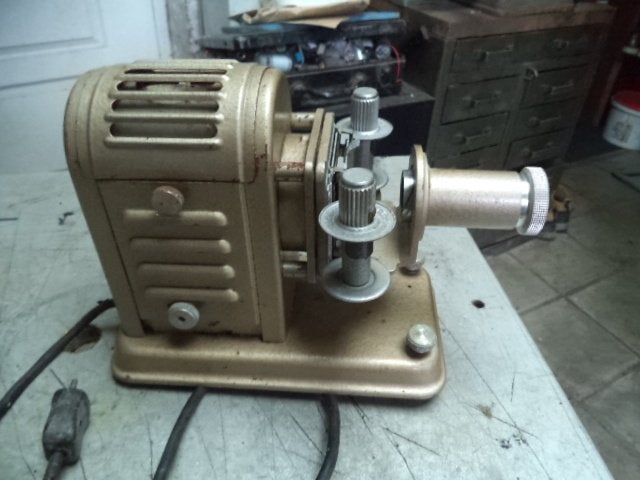 ancien projecteur dia, Enlèvement ou Envoi, Utilisé