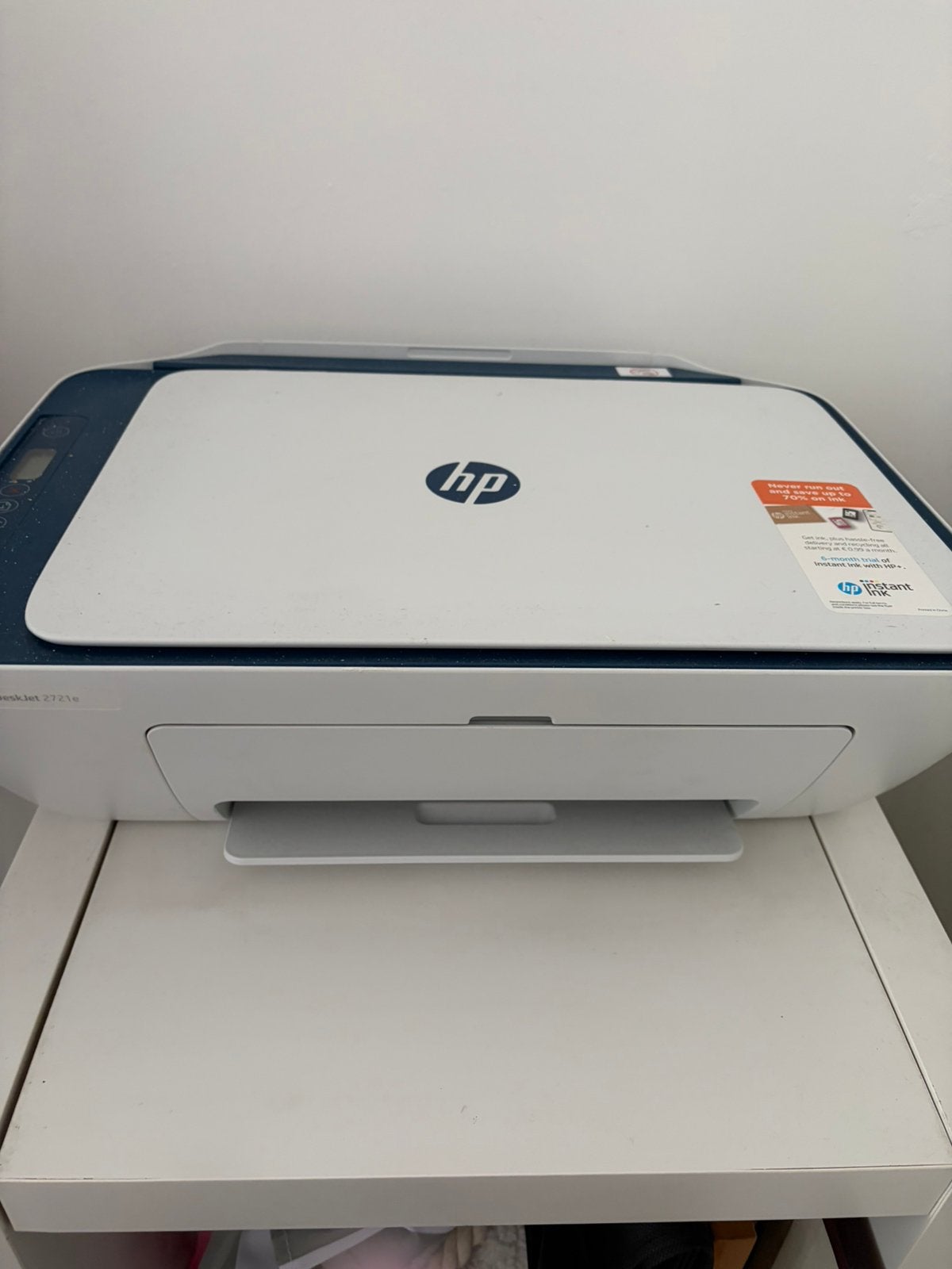 Printer hp deskjet 2721e, Ophalen, Zo goed als nieuw, Printer