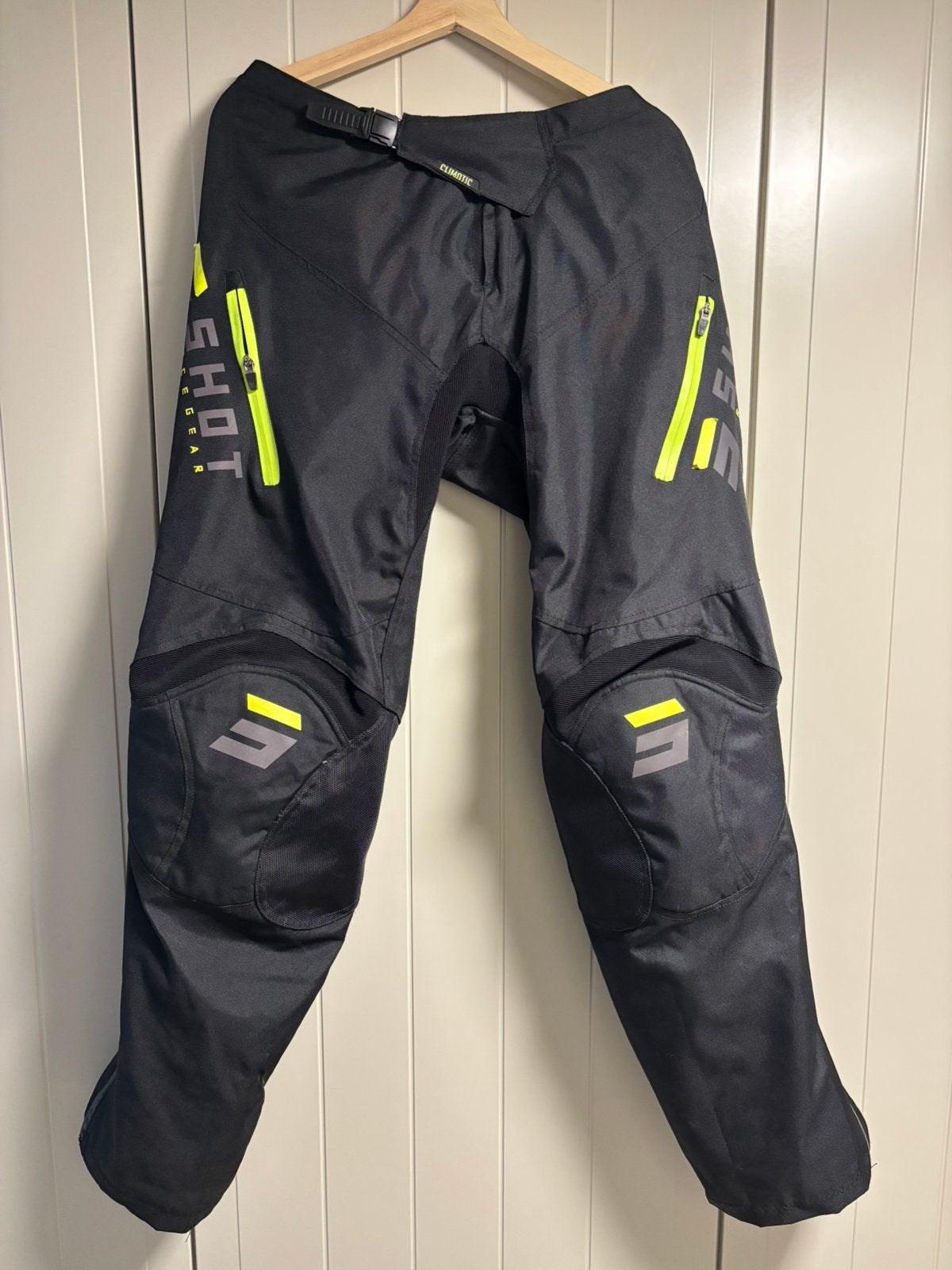 Regenbroek Shot Climatic Zwart maat 38, Ophalen, Tweedehands, Heren, Broek | textiel