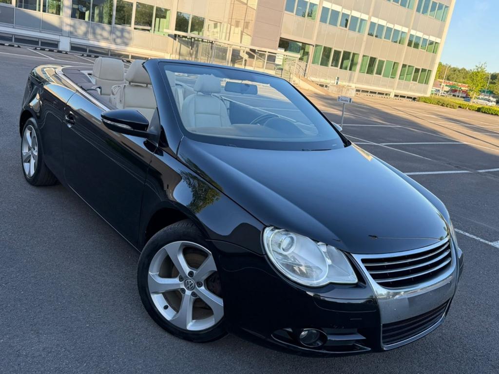 Volkswagen Eos 1.4 Benzine 2009bj Gekeurd!!, Euro 5, Cabriolet, Handgeschakeld, Airconditioning