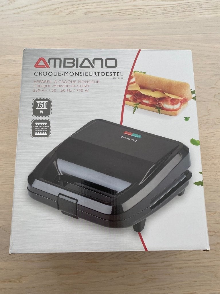 Appareil Croque-monsieur (non ouvert), Neuf, Autres marques, Autres types, Enlèvement