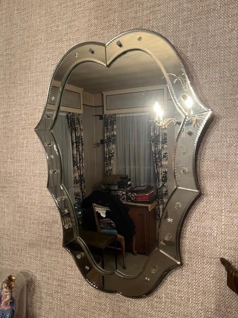 Miroir vintage, Enlèvement, Moins de 50 cm, Moins de 100 cm