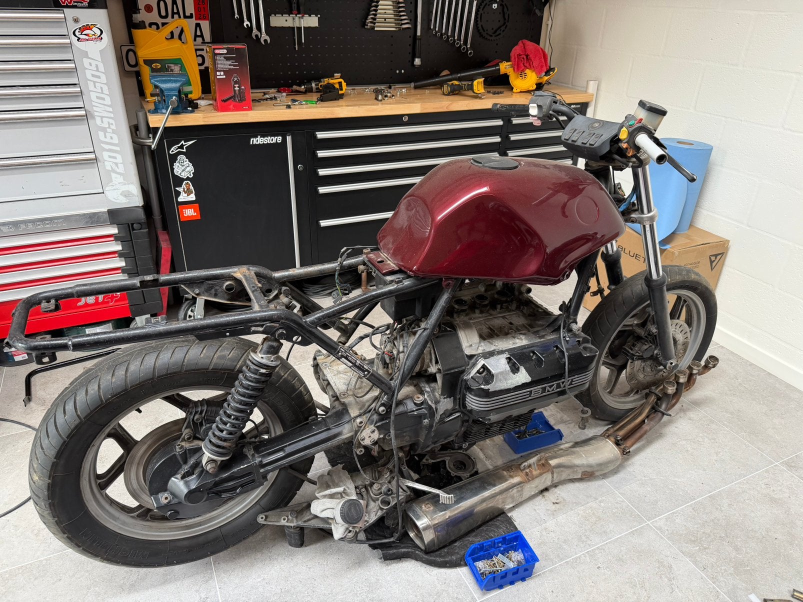 BMW K100 in onderdelen, Motos, Enlèvement, Utilisé