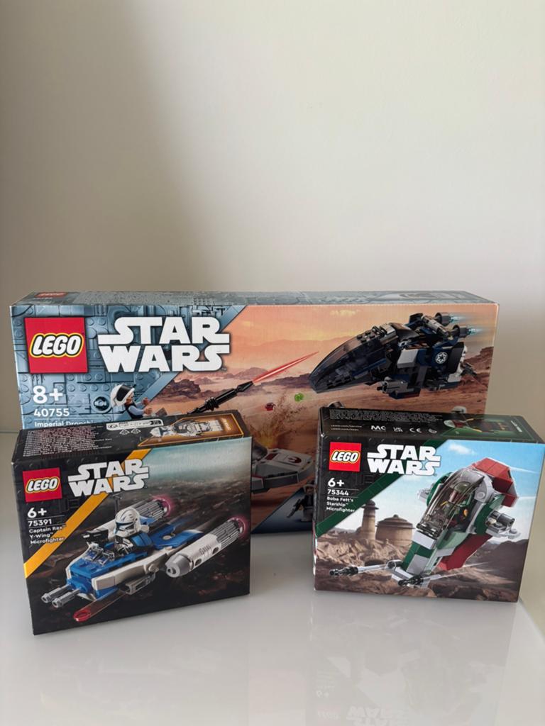 Lego Star Wars (retired) setjes: 40755 75391 75344, Ophalen of Verzenden, Zo goed als nieuw, Lego, Star Wars