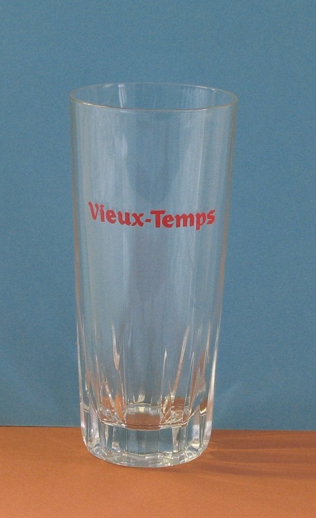 VERRE À BIÈRE VIEUX-TEMPS 110, Enlèvement, Utilisé, Verre ou Verres, Autres marques