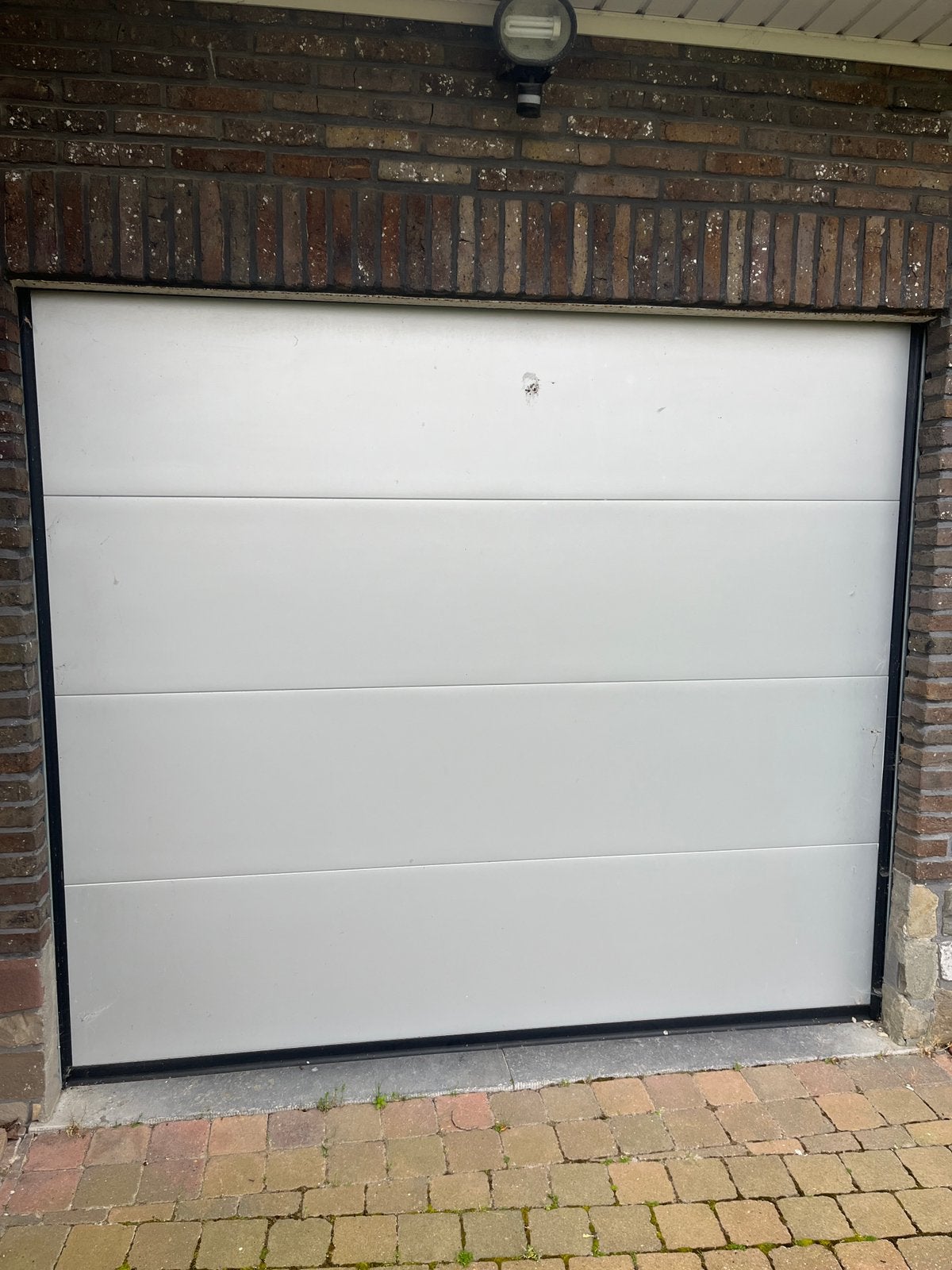 Sectionale poort 199h x 226b, Ophalen