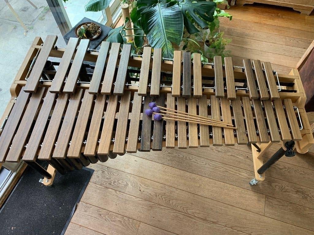 Marimba - 4,5 octaves - entièrement démontable, Enlèvement, Comme neuf, Percussion mélodique