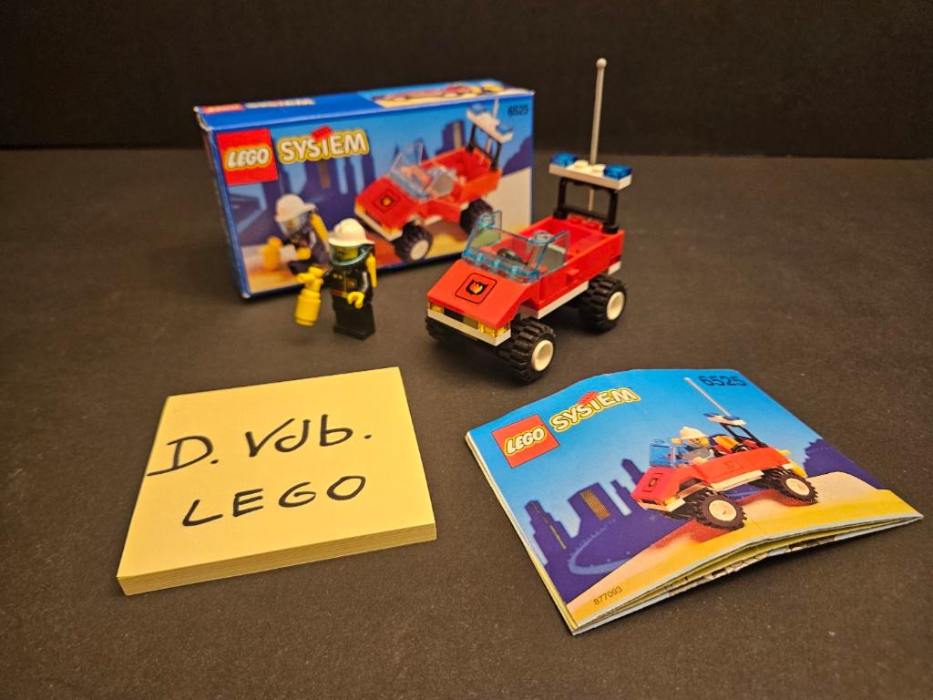 LEGO Classic Town Fire 6525 Blaze Commander MET DOOS, Instructions incluses, Enlèvement ou Envoi, Lego, Ensemble complet