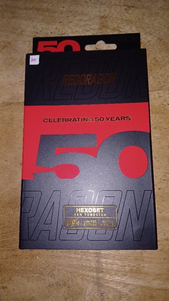 Red Dragon Hexoset 50Y, Sport en Fitness, Ophalen of Verzenden, Zo goed als nieuw, Pijlen