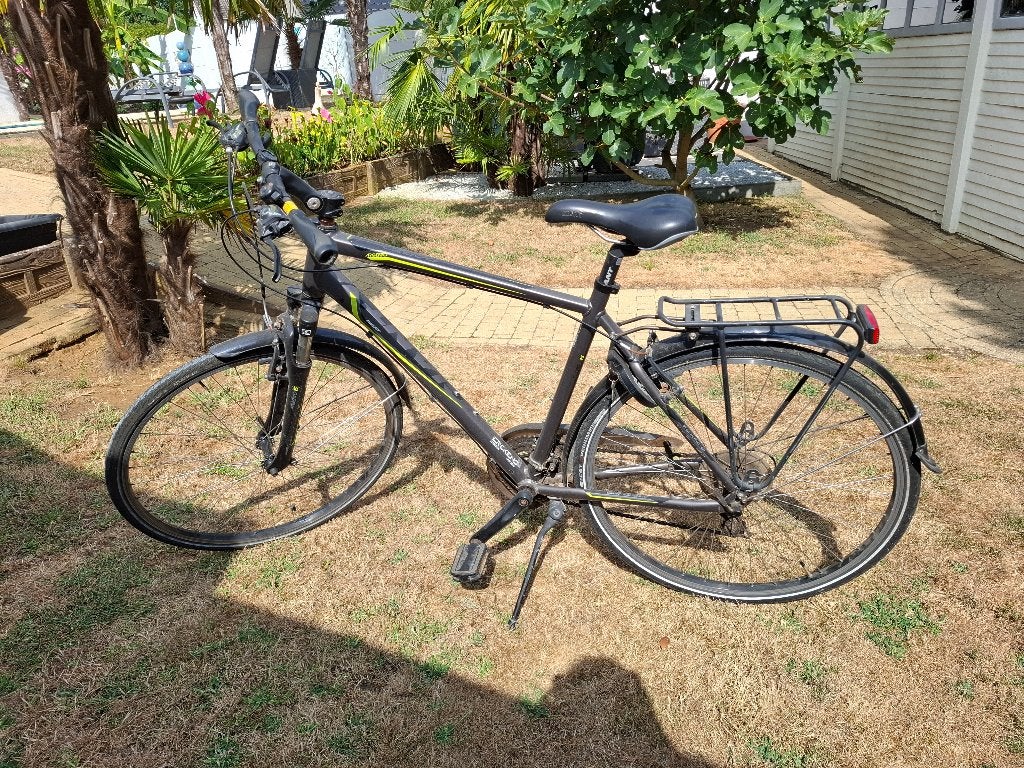 Nette Giant Argento Hybride Herenfiets, Ophalen, Gebruikt, Velgrem, Versnellingen
