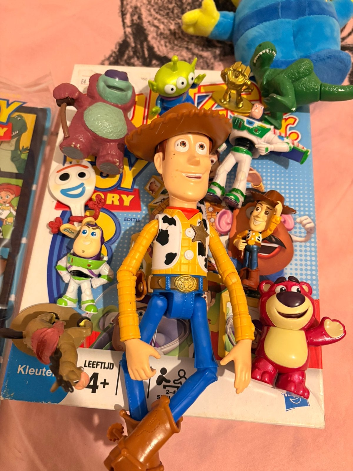 Te koop toy story lot, Enlèvement