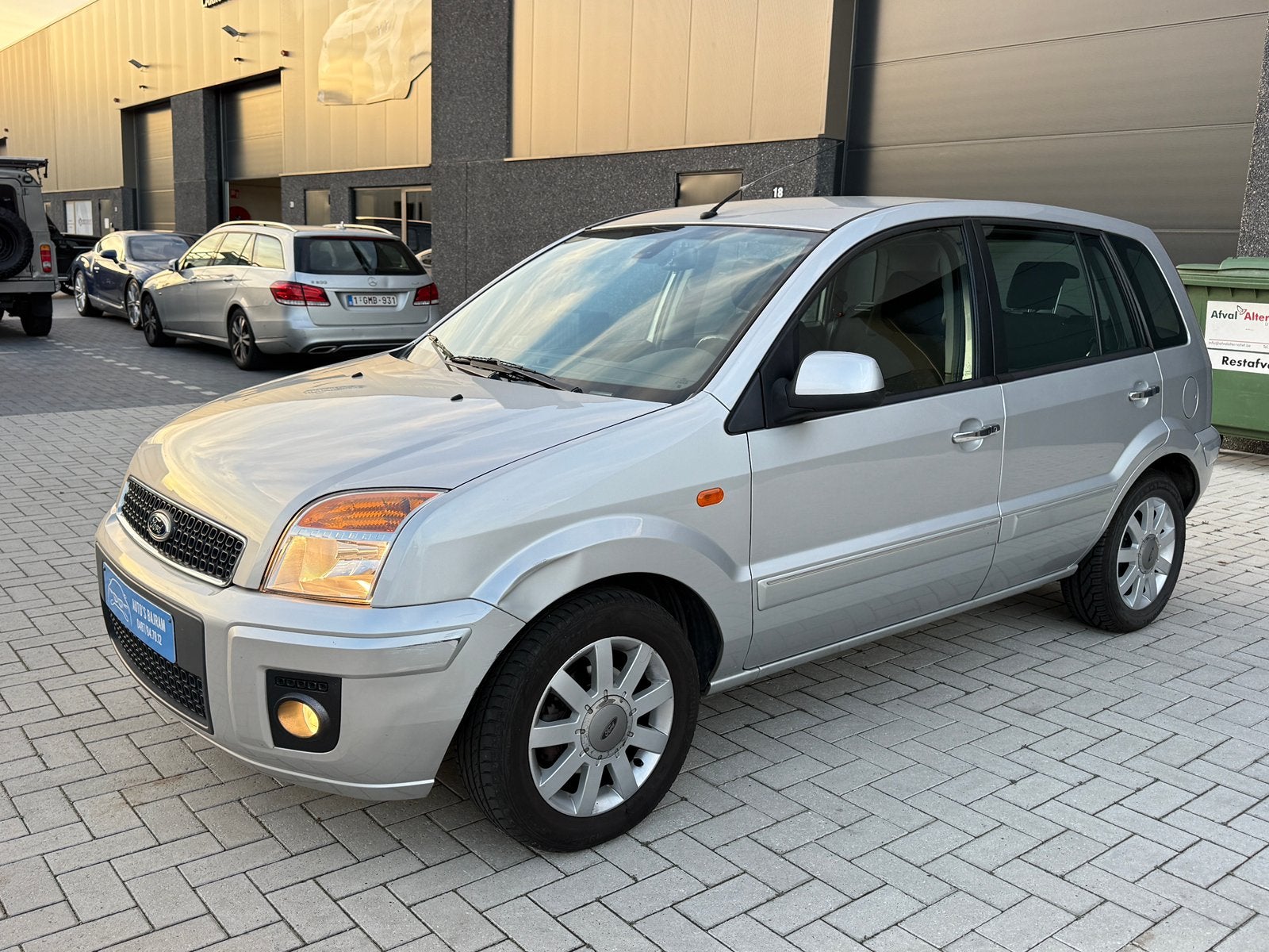 Ford Fusion - 1.6 benzine automaat 105.000km eerste eigenaar, Autos, Argent ou Gris, Achat, 4 portes, Isofix