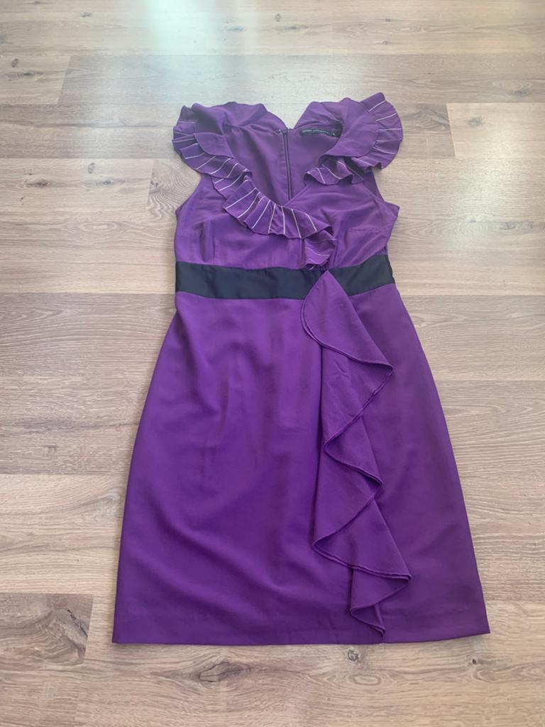 Robe de cocktail, Enlèvement ou Envoi, Comme neuf, Violet, Robe de cocktail