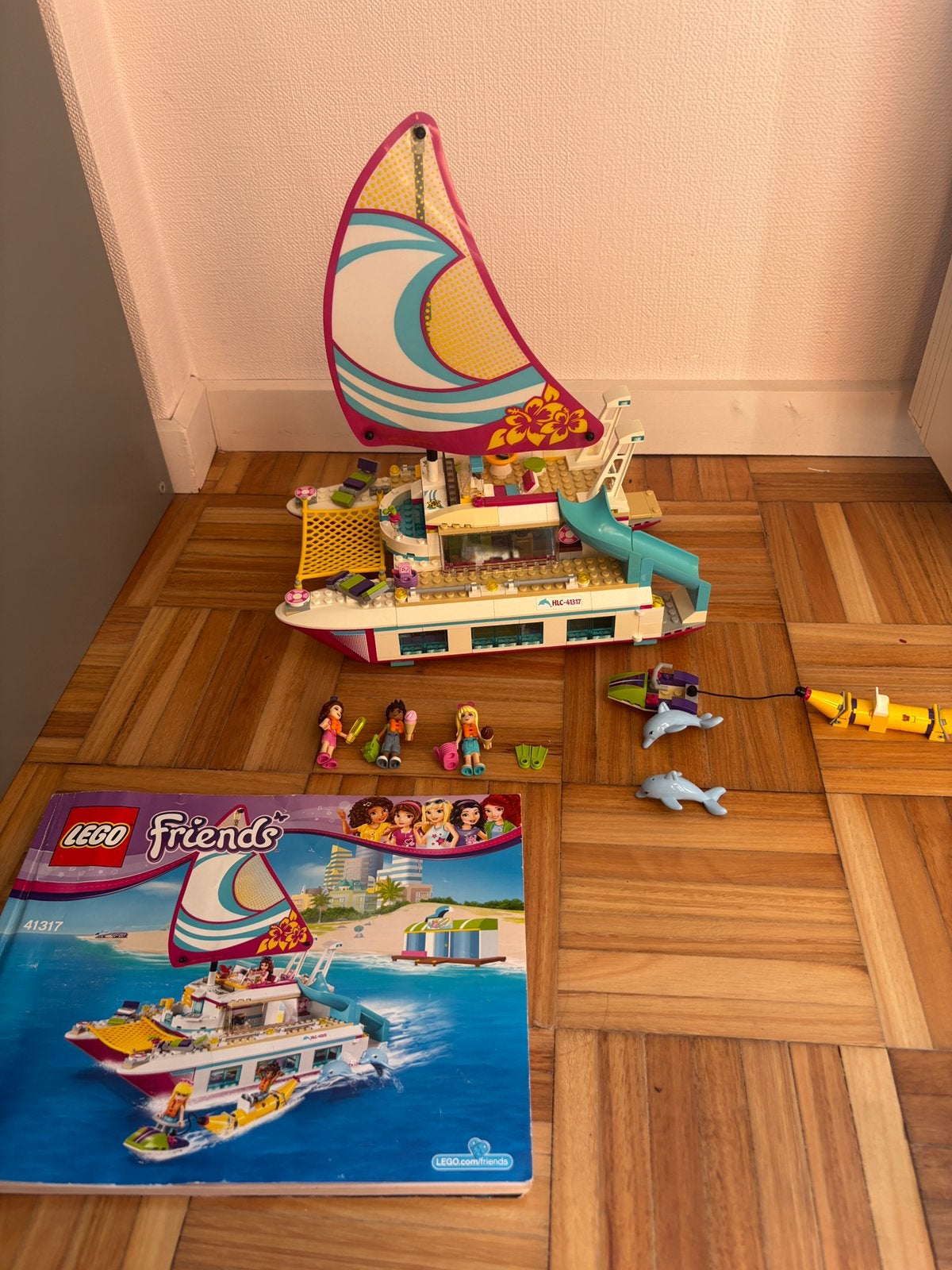 Lego friends catamaran 41317, Ophalen, Gebruikt, Lego, Friends