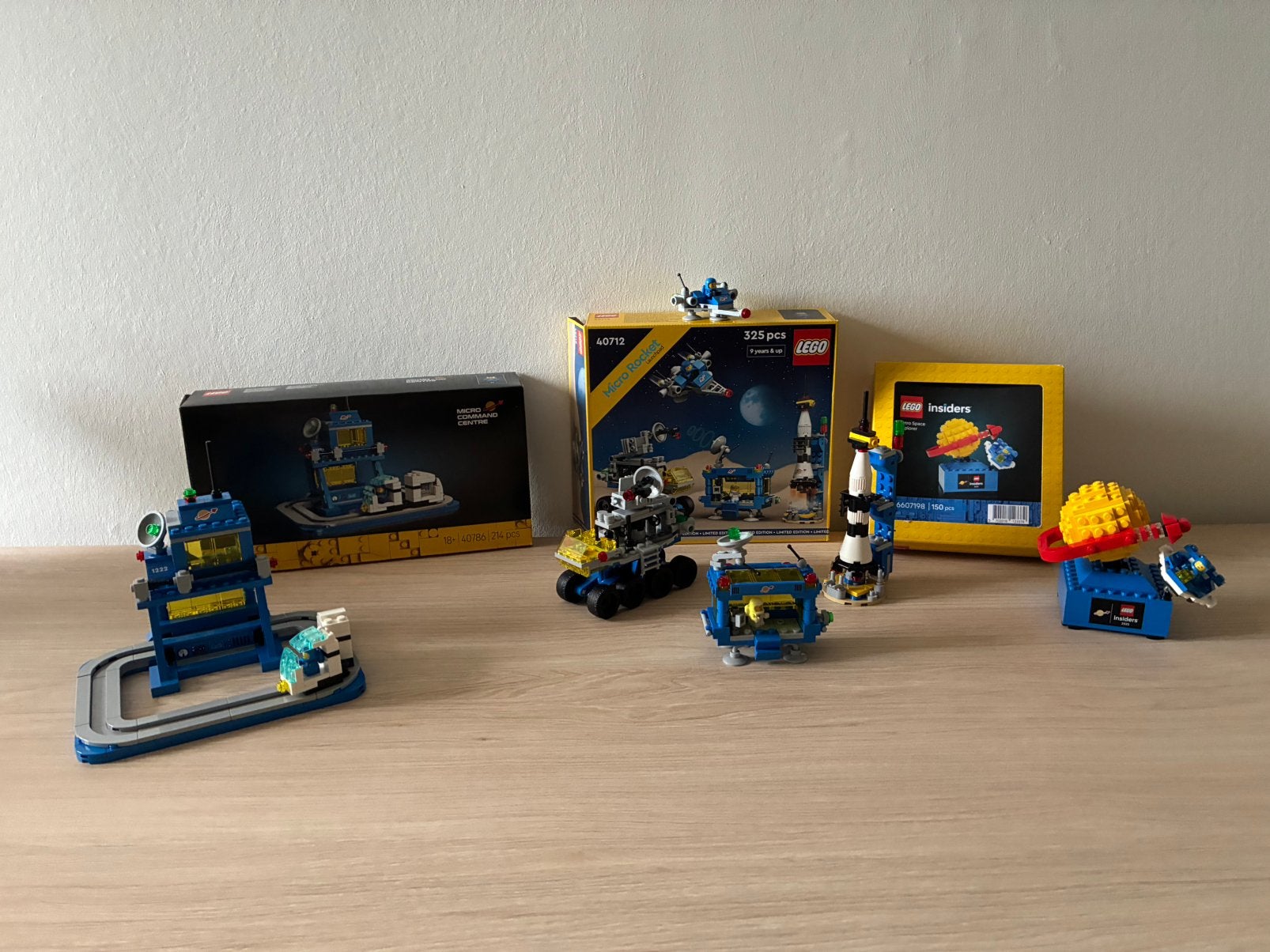 Lego Classic Space Collectie - 3 sets. 40712 40786, Kinderen en Baby's, Speelgoed | Duplo en Lego, Ophalen, Lego, Compleet, Ideas