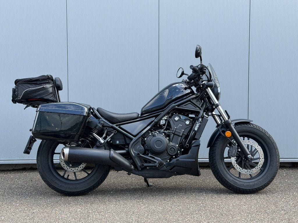 Honda CMX 500 Rebel / Valises latérales / 5600 km - 2021, Entreprise, Chopper, 2 cylindres, Permis Moto A2 minimum