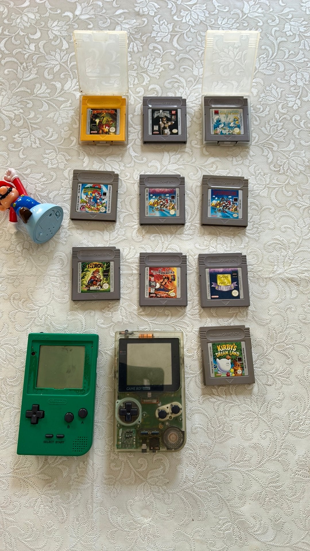 Game Boy + 10 spelletjes, Ophalen of Verzenden, Gebruikt