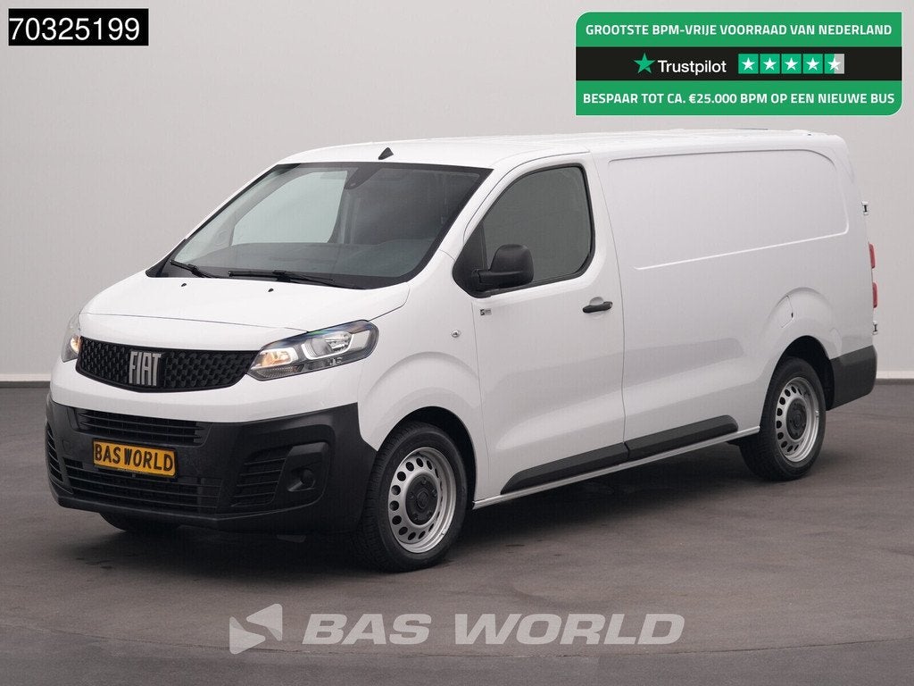 Fiat Scudo 145pk L2H1 Airco Cruise Parkeersensoren Euro6 L2, Auto's, Stof, Gebruikt, 4 cilinders, Parkeersensor
