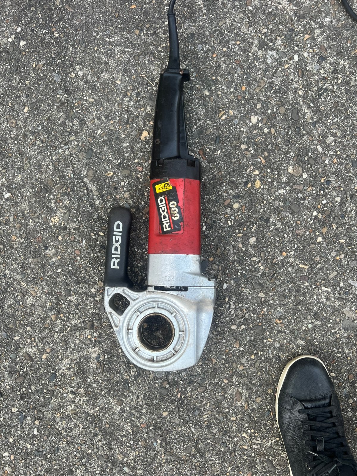 RIDGID 600 machine à fileter électrique, Enlèvement