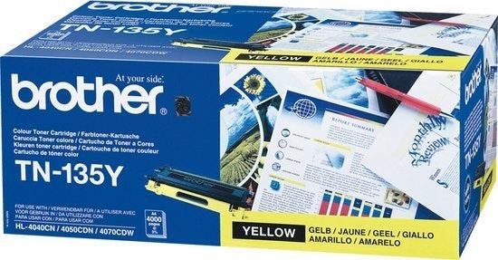 Brother TN-135Y toner, Enlèvement, Comme neuf