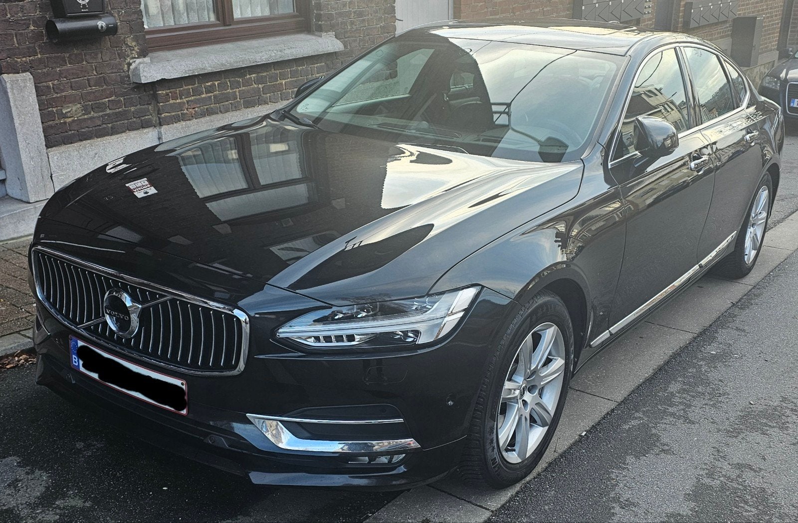 Volvo S90 D4 Inscription, Auto's, Volvo, 2270 kg, 4 cilinders, 1969 cc, Zwart