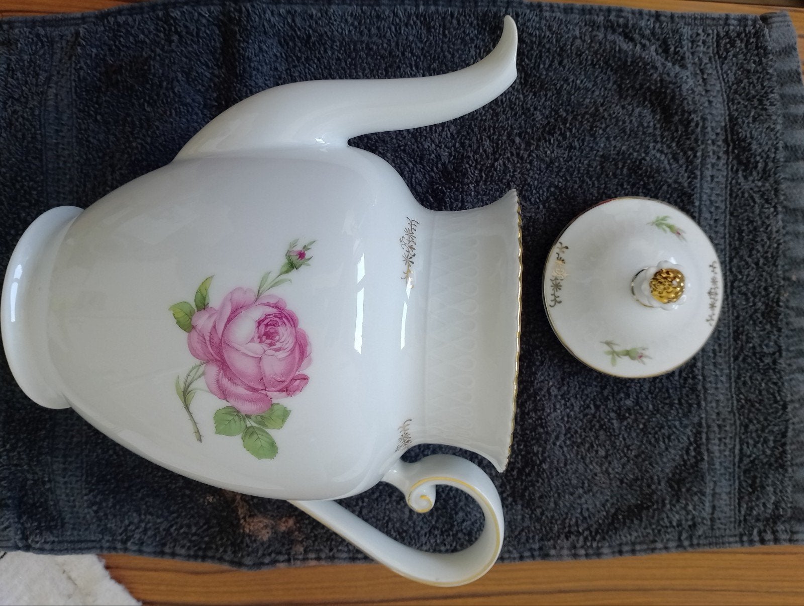 Théière et petit plat de limoges, Antiek en Kunst, Ophalen