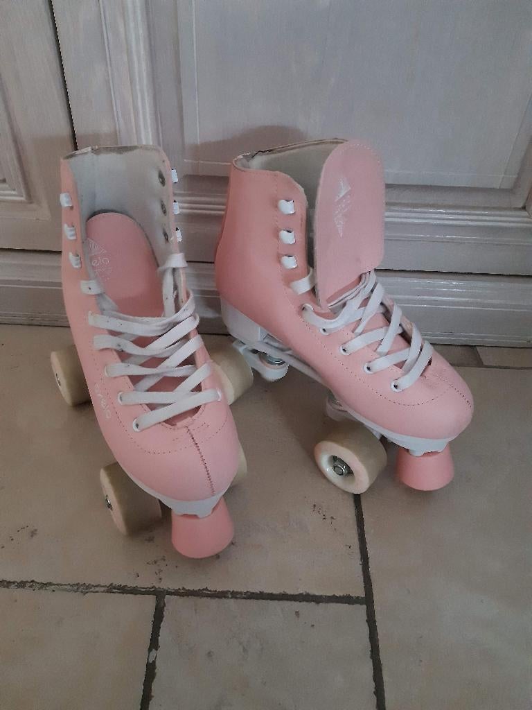 oxelo kunstrolschaatsen 36 voor kids & volwassenen quad100, Ophalen of Verzenden, Zo goed als nieuw