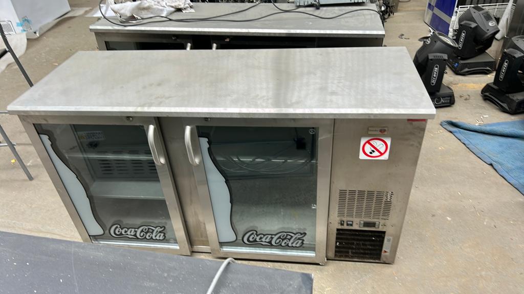 Frigo professionnel deux portes inox, Enlèvement ou Envoi, Comme neuf