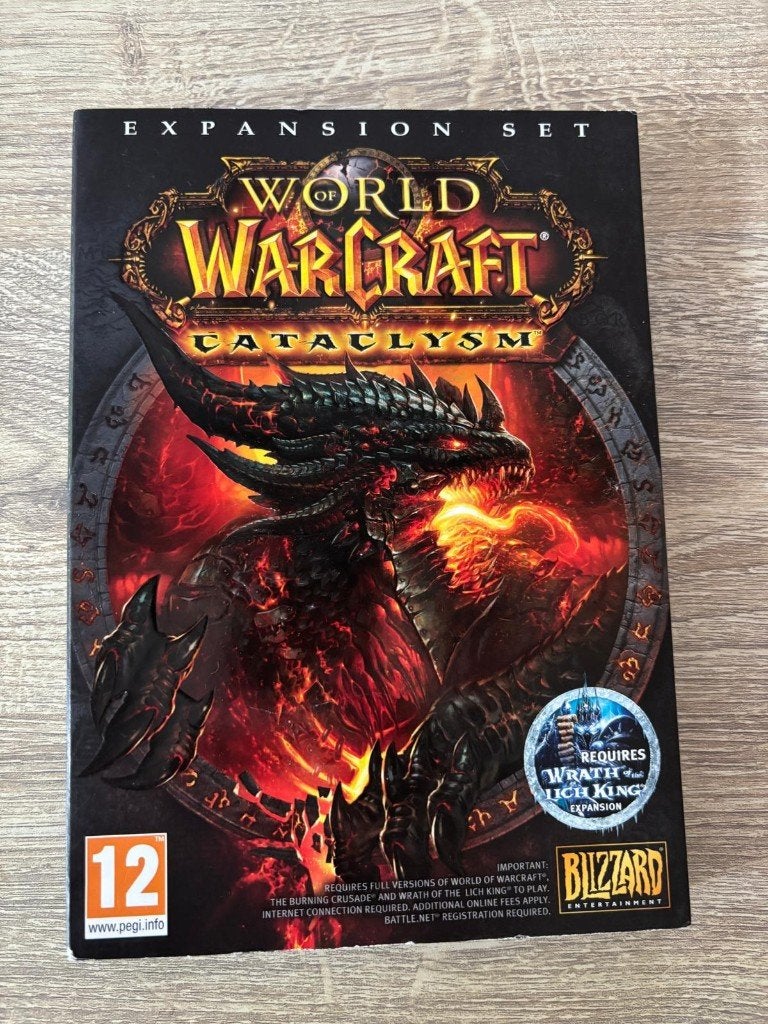 World of Warcraft - Cataclysm, 1 speler, Ophalen of Verzenden, Zo goed als nieuw, Eén computer