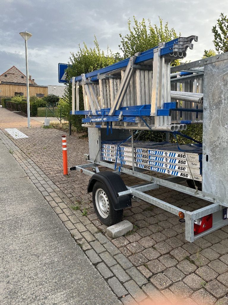 Te koop.  Rolsteiger Asc pro, Ophalen, Zo goed als nieuw, Gevelsteiger, 5 meter of hoger