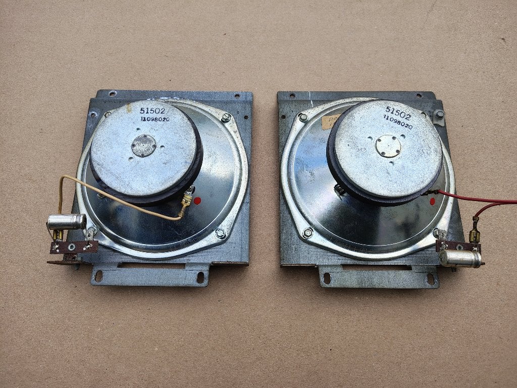 2x Hoge Tonen Speakers Rock- Ola (Div) jukebox, Verzamelen, Automaten | Jukeboxen, Ophalen