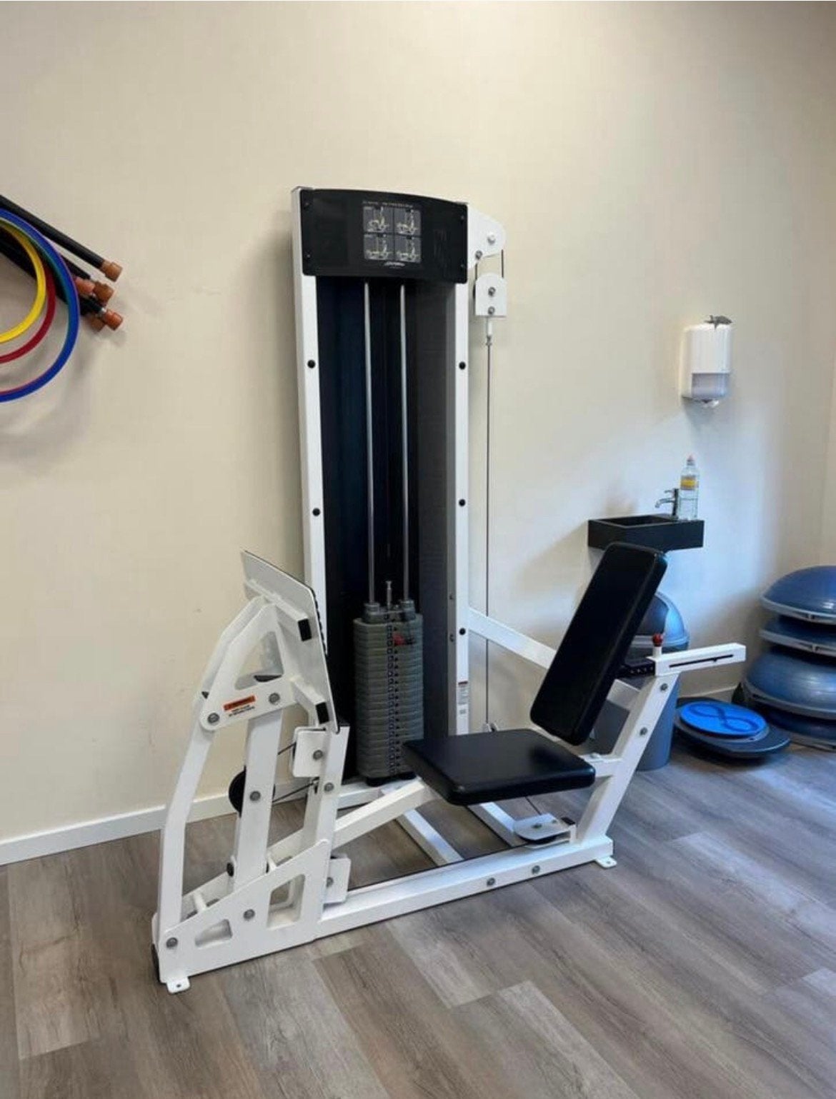 Life Fitness Fit Series Leg press / Calf Raise White, Ophalen, Gebruikt, Benen, Overige typen