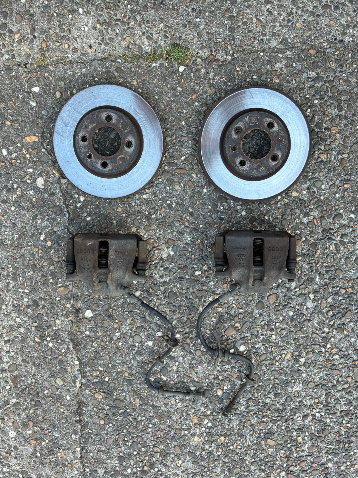 256mm Remset vw golf 1 2 3, Auto-onderdelen, Ophalen, Audi