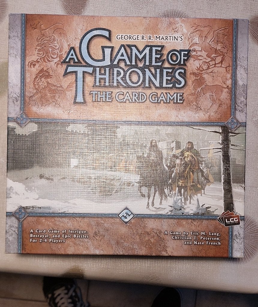 bordspel: Game Of Thrones The Cardgame, Hobby en Vrije tijd, Ophalen of Verzenden, Zo goed als nieuw, Fantasy Flight Games